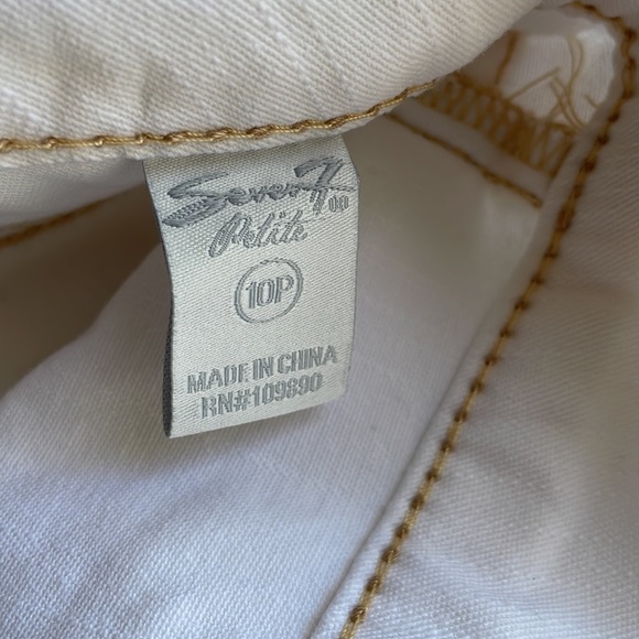 Seven7 Size 10 Petite Cream/Beige Shorts - Picture 5 of 8